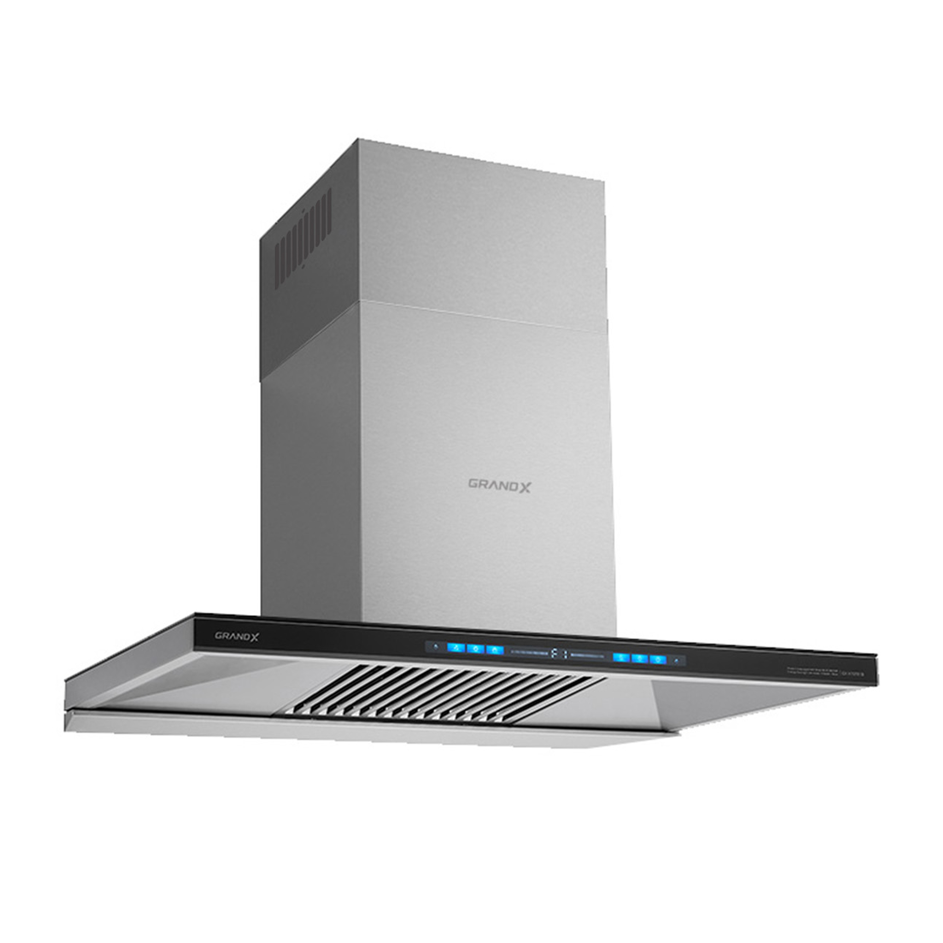 Hút mùi chữ T GRANDX GX H70T81SB, rộng 70cm hiện đại